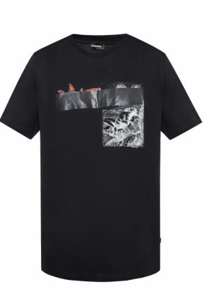 T-shirt with a crew neckline, zdjęcie 1 T-shirt with a crew neckline od Diesel